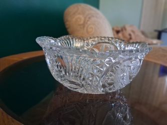 Crystal candy dish