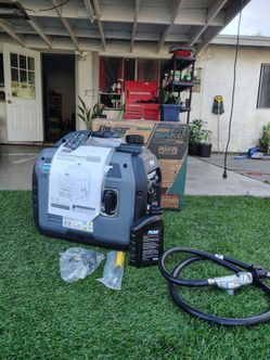 NEW dual fuel inverter silent generator 4000w NUEVO
