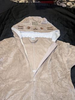 Pusheen Cat Plush Zip-Up Hoodie costume
