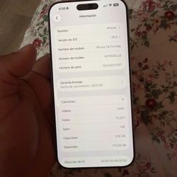 Vendo iPhone 16 Pro Max 