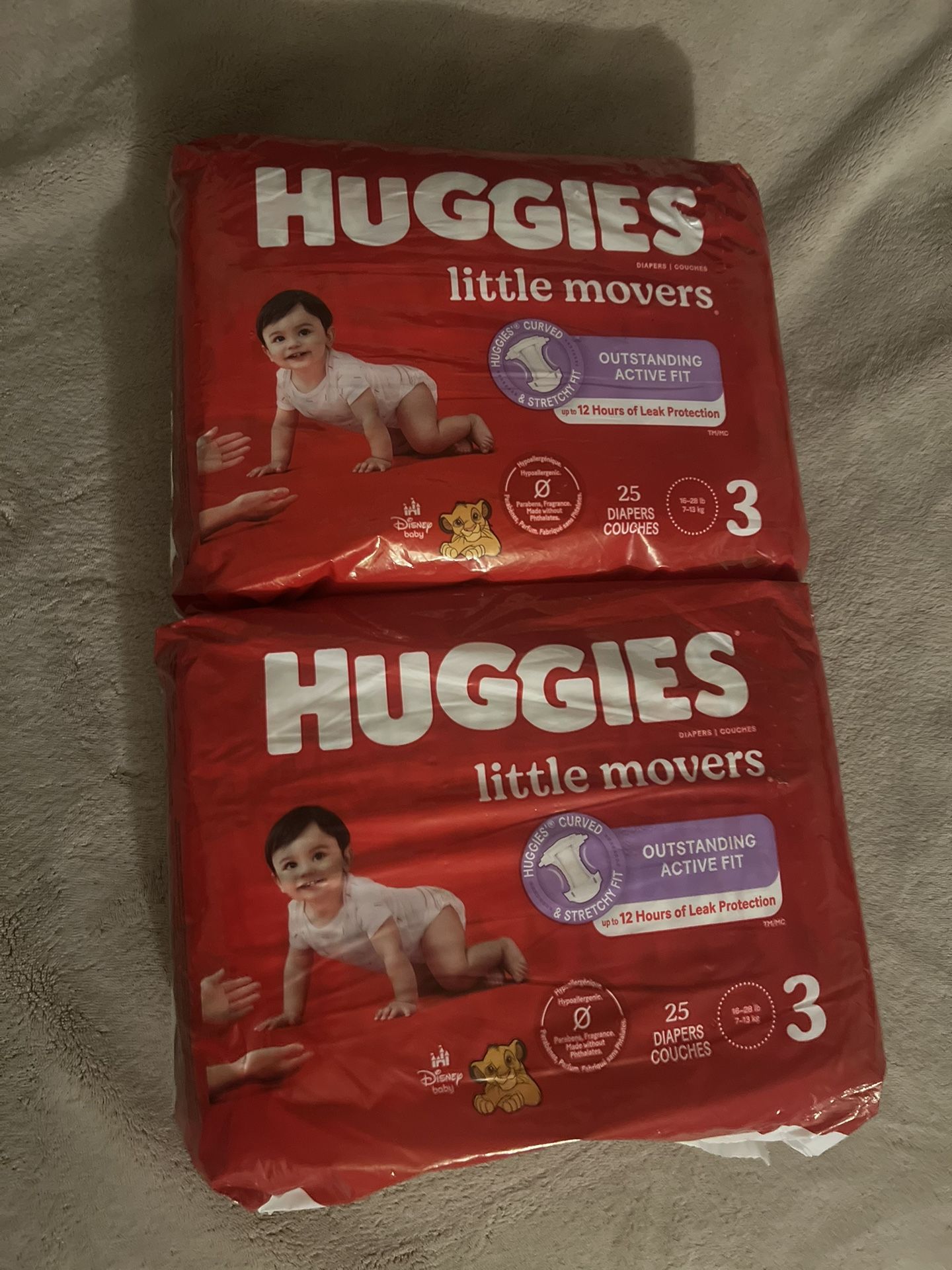 Diapers/pańales Sizes 3/4/5