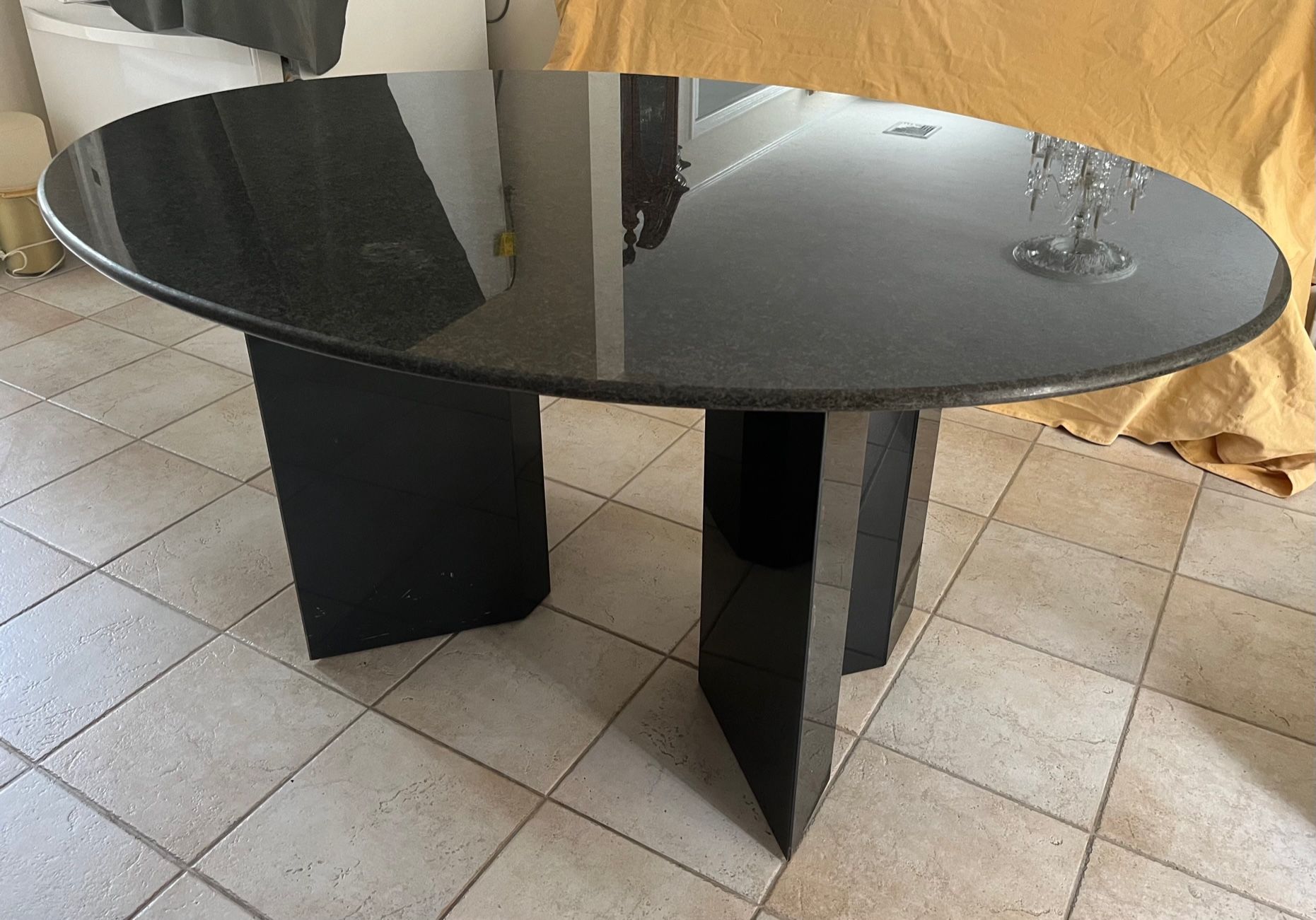 Granite Top Dining Table
