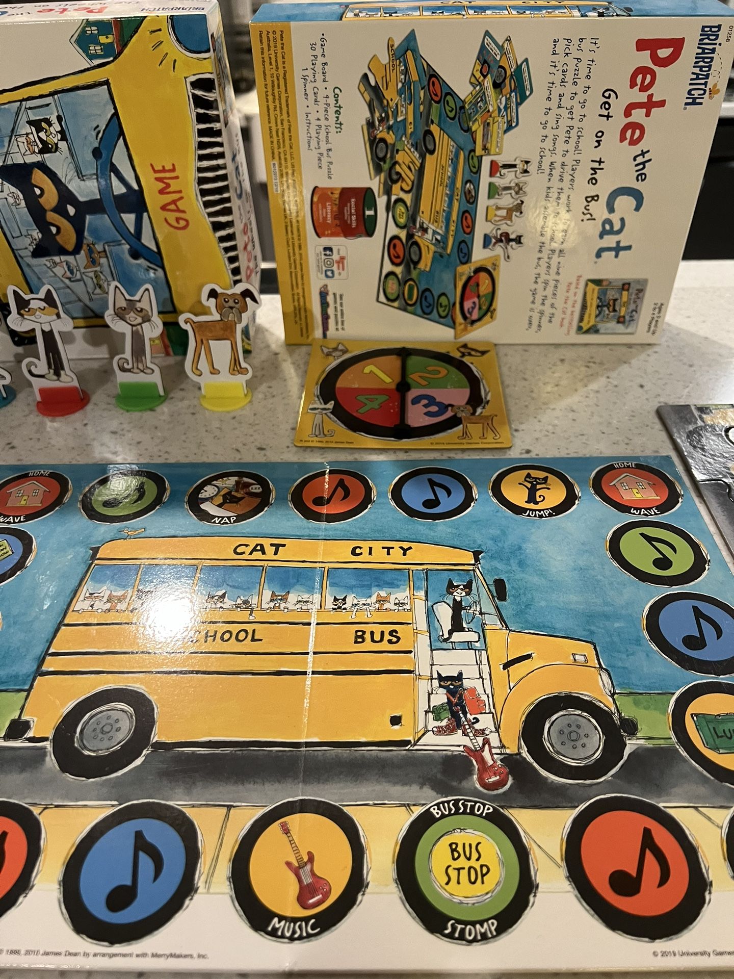 Pete The Cat The Wheels On The Bus Game