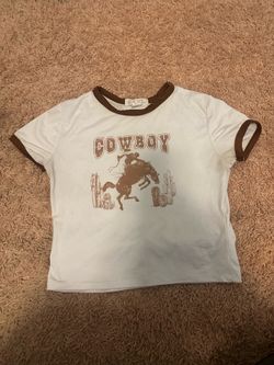 💕 cute cowboys crop top 💕