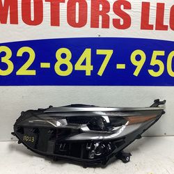 2023 2024 2025 TOYOTA SIENNA HEADLIGHT LEFT SIDE