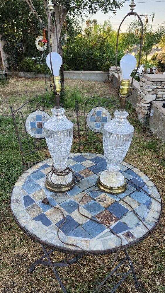 ●●●●●●●●●●TWO TABLE LAMPS ●●●●●●●