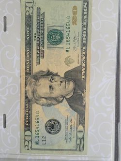 $20 Dólares Para Colección 