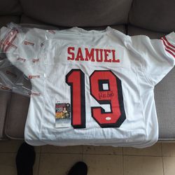 Deebo Samuel signed Jersey