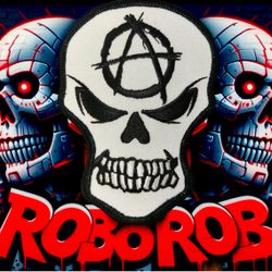 Brand New OG Y2K ANARCHY SKULL PATCH – 2003 RED ZONE STREET LEGEND 🔥