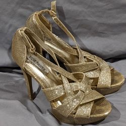Gold Sparkle Heel