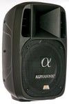 SPEAKER (Alphasonik 8" Powered 1200W PRO DJ Amplified Loud Speaker Bluetooth USB SD Card AUX MP3 FM Radio PA System LED Ring Karaoke Mic Ma