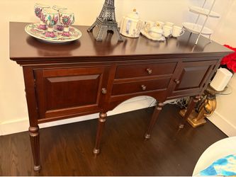 Buffet table
