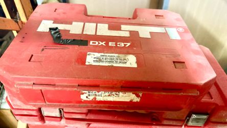 Hilti DX E37 Powder-Actuated concrete nail gun