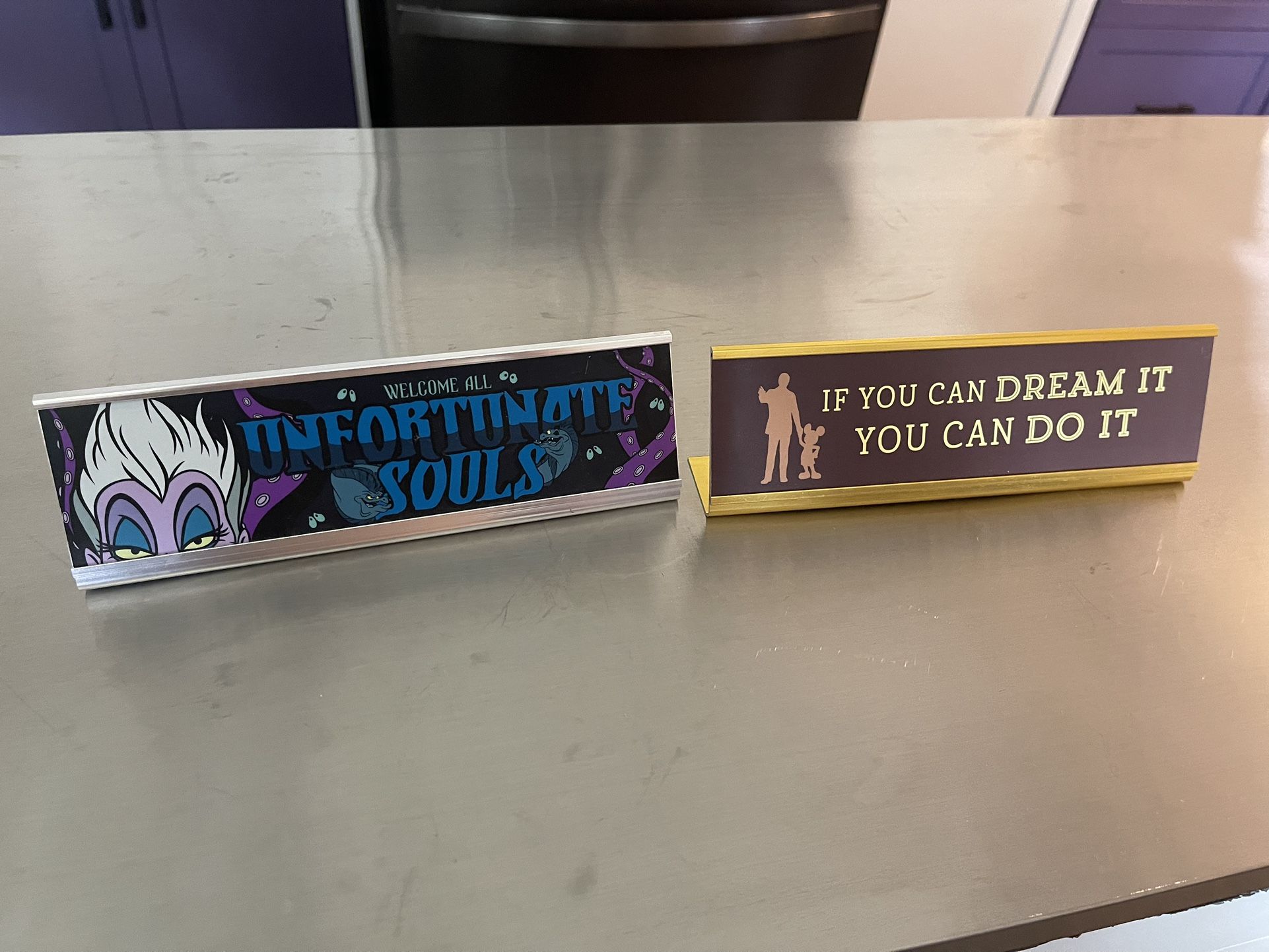 Disney Desk Plates