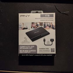 PNY 1TB SSD With SATA to USB KIT