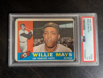 1960 Topps Willie Mace Card Number 2000 PSA 1.5