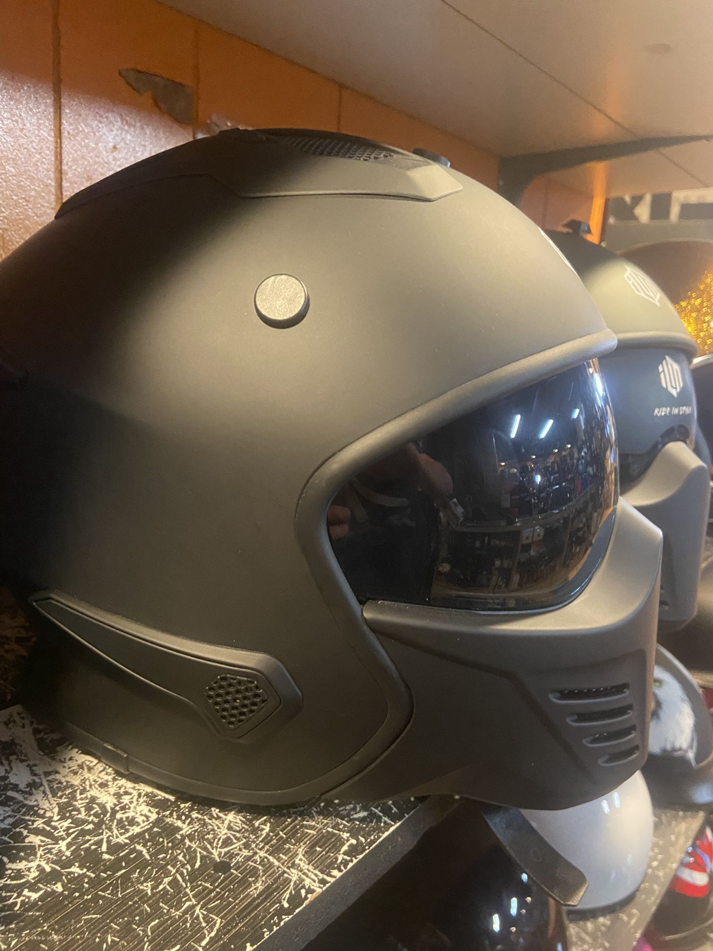 New Motorcycle Dot Helmet $120 Covert Look Alike