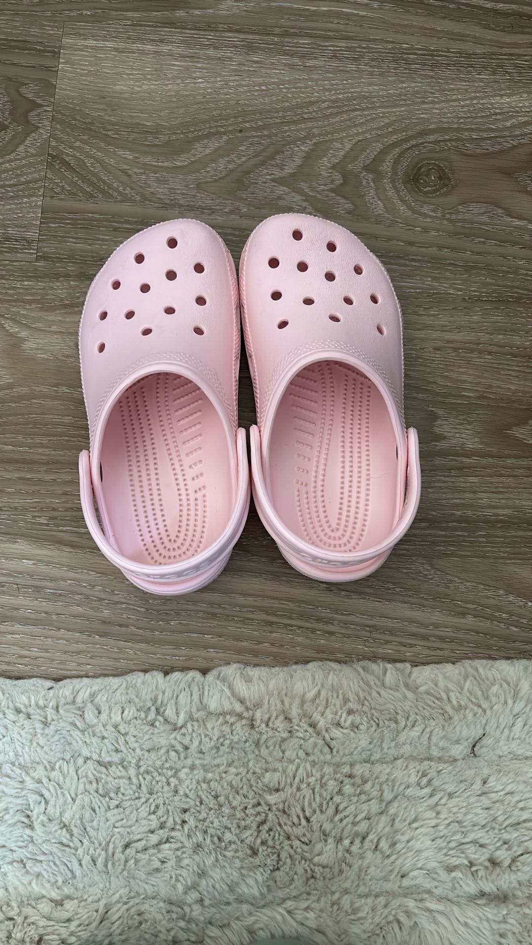 Pink Crocs Charms Included