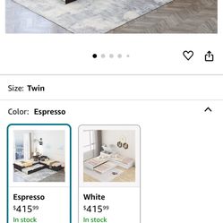 L shaped twin beds with twin trundle