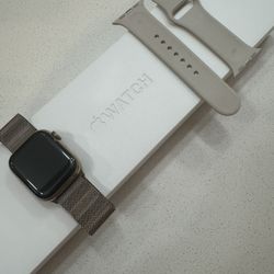 Apple Watch Series 7 Stainless Steel Gold 41mm – GPS + Cellular – Excellent Condition