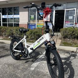 Foldable Electric Bike 28MPH Fat Tire Aipas ebike Financing Deal! $10 To $100 Down Payment! 
