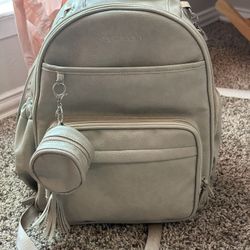 Ox & Barn® Luna Edition Vegan Leather Baby Diaper Bag Backpack - Native Collection (large)