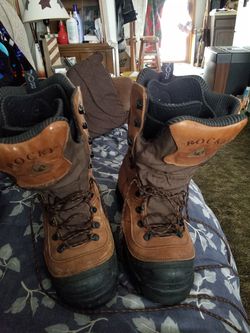 Good winter boots they rated for ice fishing