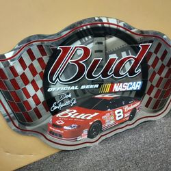 Dale Earnhart Jr Budweiser Mirror