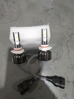 Brighter Clear White 9006 Or 9005 Led 6000k With Built In Fan.