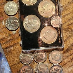 40% silver eisenhowers and kennedys