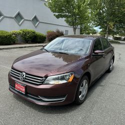 2013 VOLKSWAGEN PASSAT S PZEV
