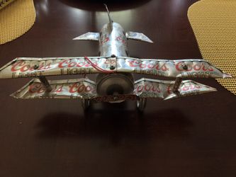 Old Coors can Airplane