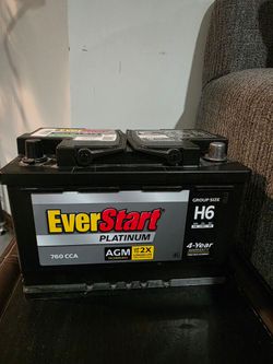 EverStart platinum 760 CCA  AGM