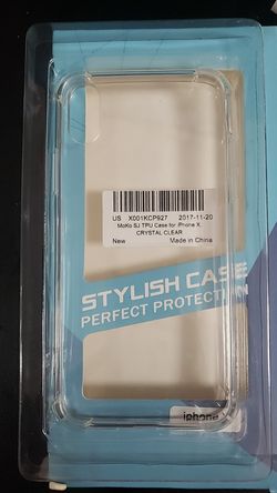 iPhone x clear case