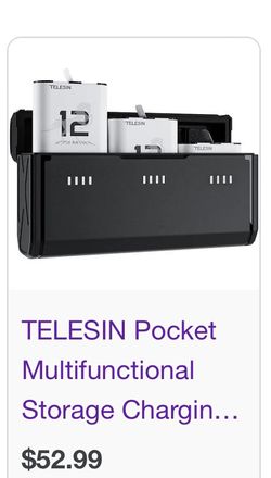 TELESIN Multifunctional Battery Case GoPro 