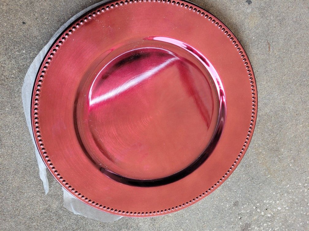 Lavender Charger Plates (6)
