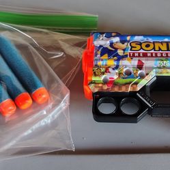 Sonic The Hedgehog Nerf Gun 