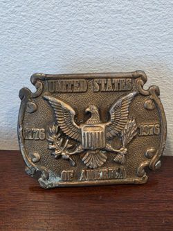 VTG UNITED STATES OF AMERICA 1(contact info removed) Bicentennial Signed On Back