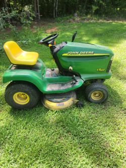 John deere lt155 42 inch 15hp Kholer Engine Riding Lawn Mower