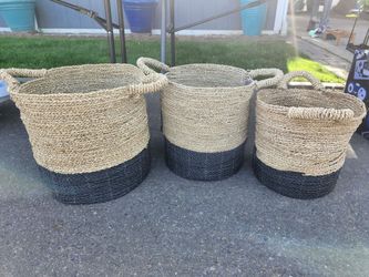 3 baskets