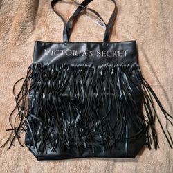 Victoria's Secret tassel large tote bag