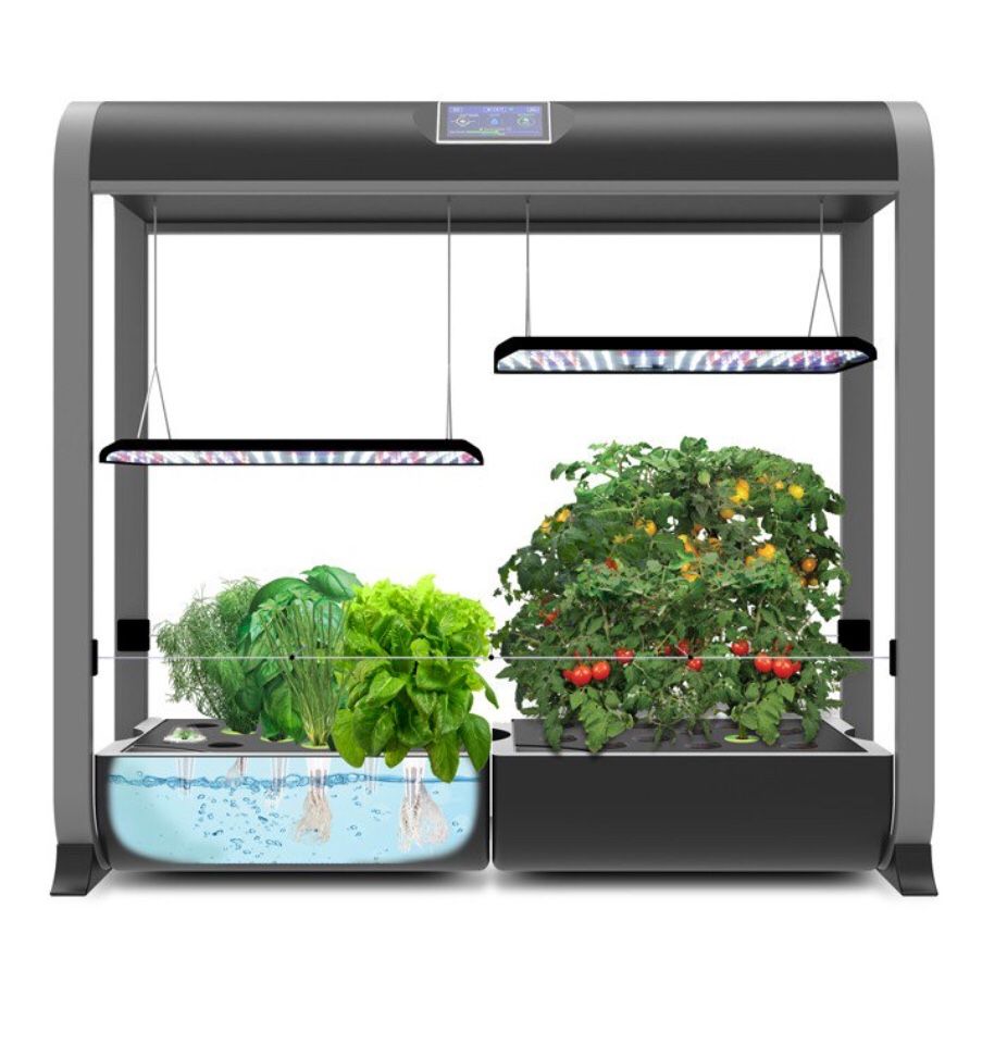 AEROGARDEN FARM PLUS - BLACK Brand new in box 24 pods