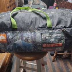 Ozark Trail 10 Person Modified Dome Tent W/Screen Porch