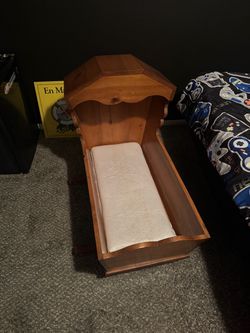Vintage baby cradle