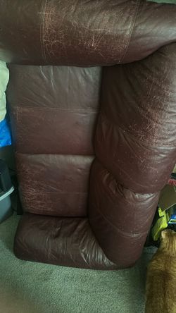 Free 2 Person Leather Couch