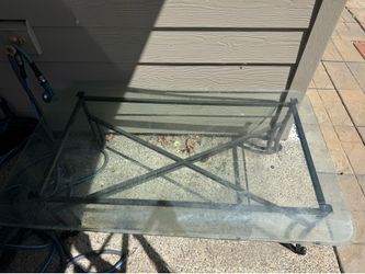 Glass table