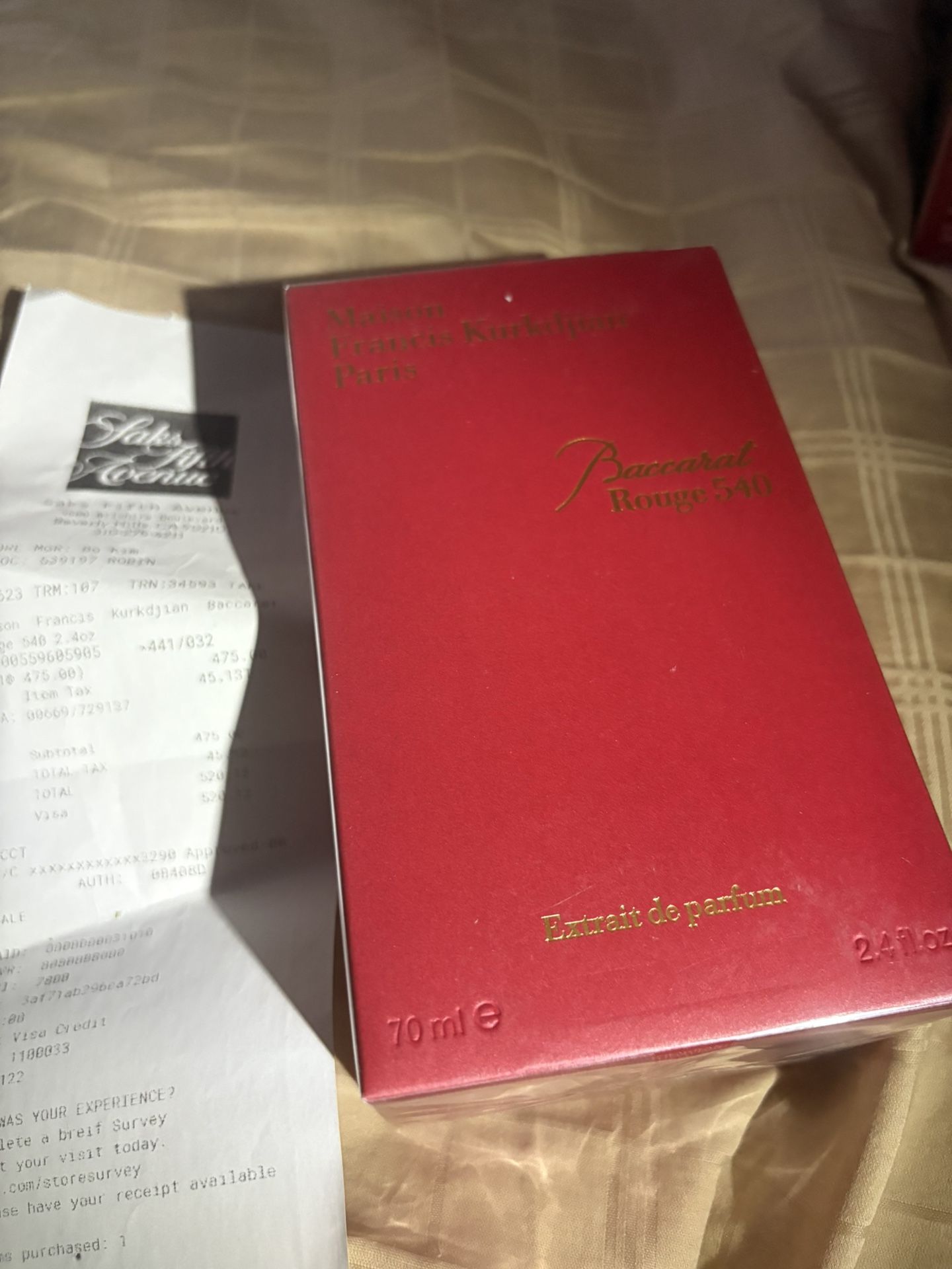 Baccarat Rouge 540