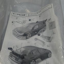 Hpi Toyota Lexus Gs300 Gs400 1/10 Rc Body New Rare