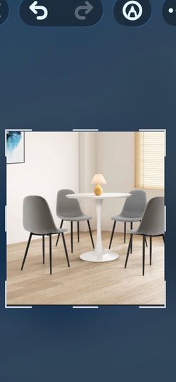 Tulip table and 4 chairs