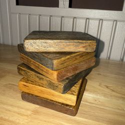 Hard Wood Coasters 